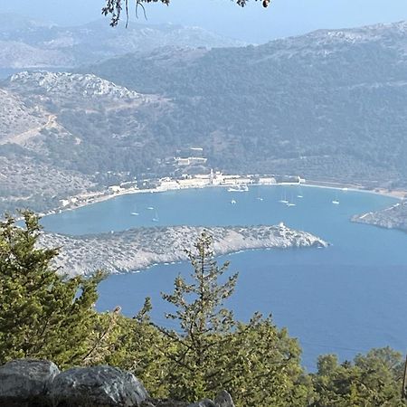 Aleminas Rooms Simi Dış mekan fotoğraf