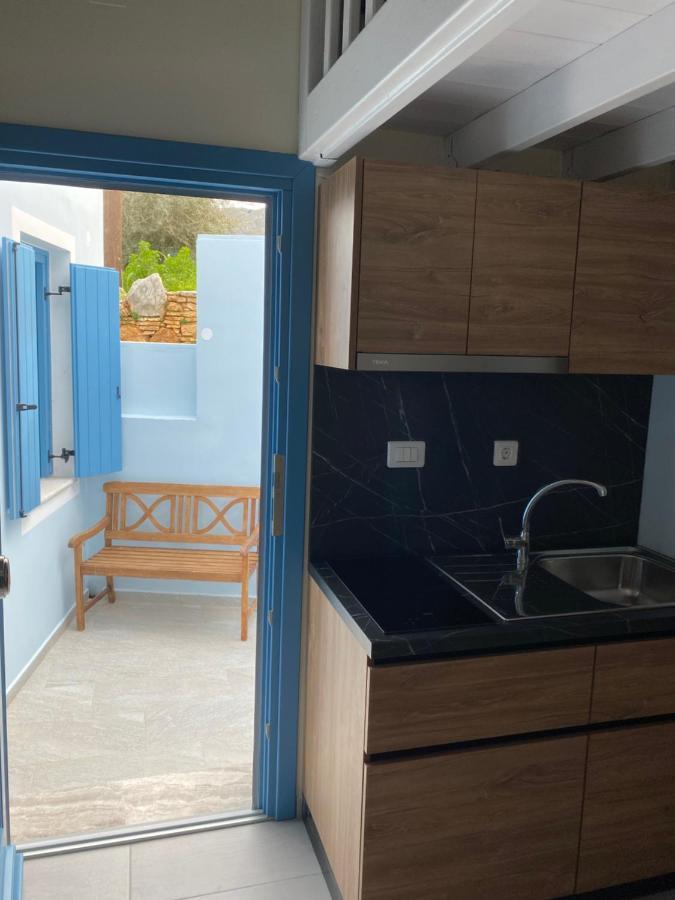 Aleminas Rooms Simi Dış mekan fotoğraf