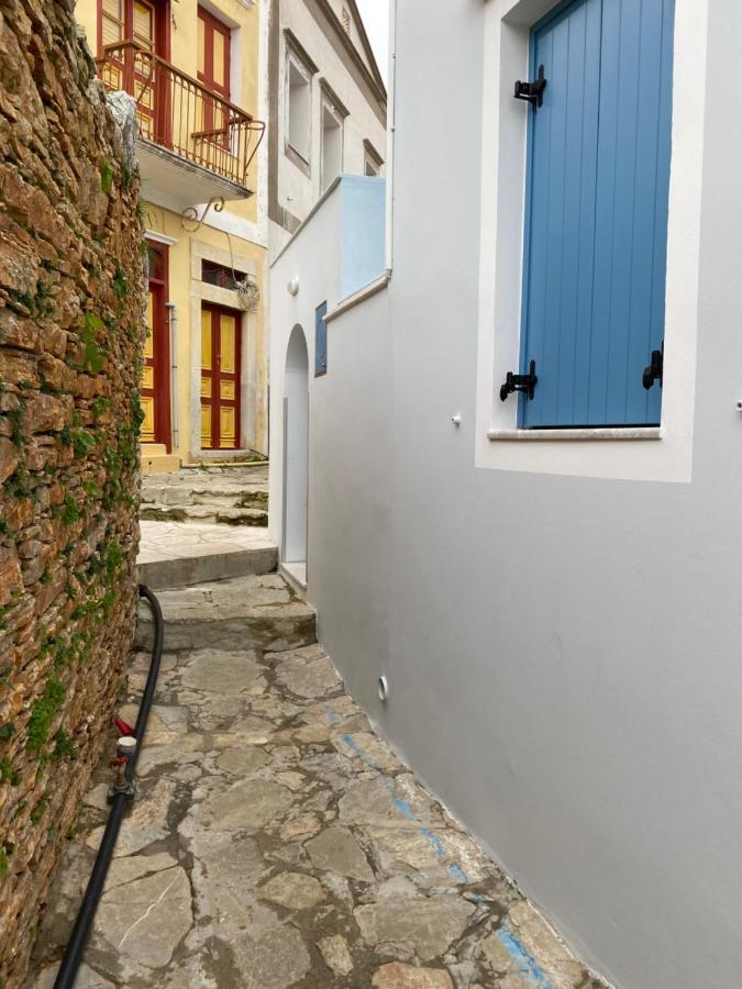 Aleminas Rooms Simi Dış mekan fotoğraf