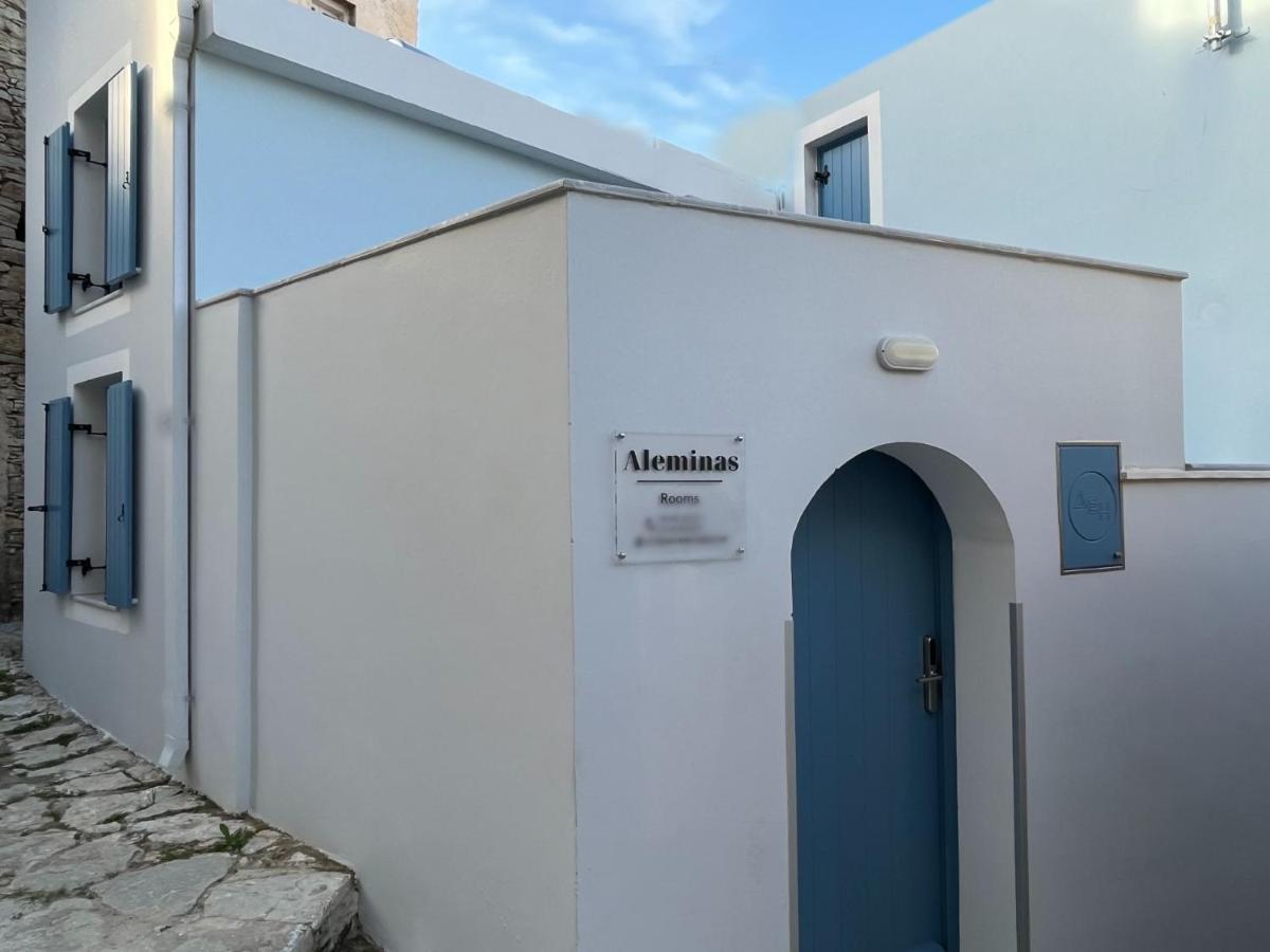 Aleminas Rooms Simi Dış mekan fotoğraf