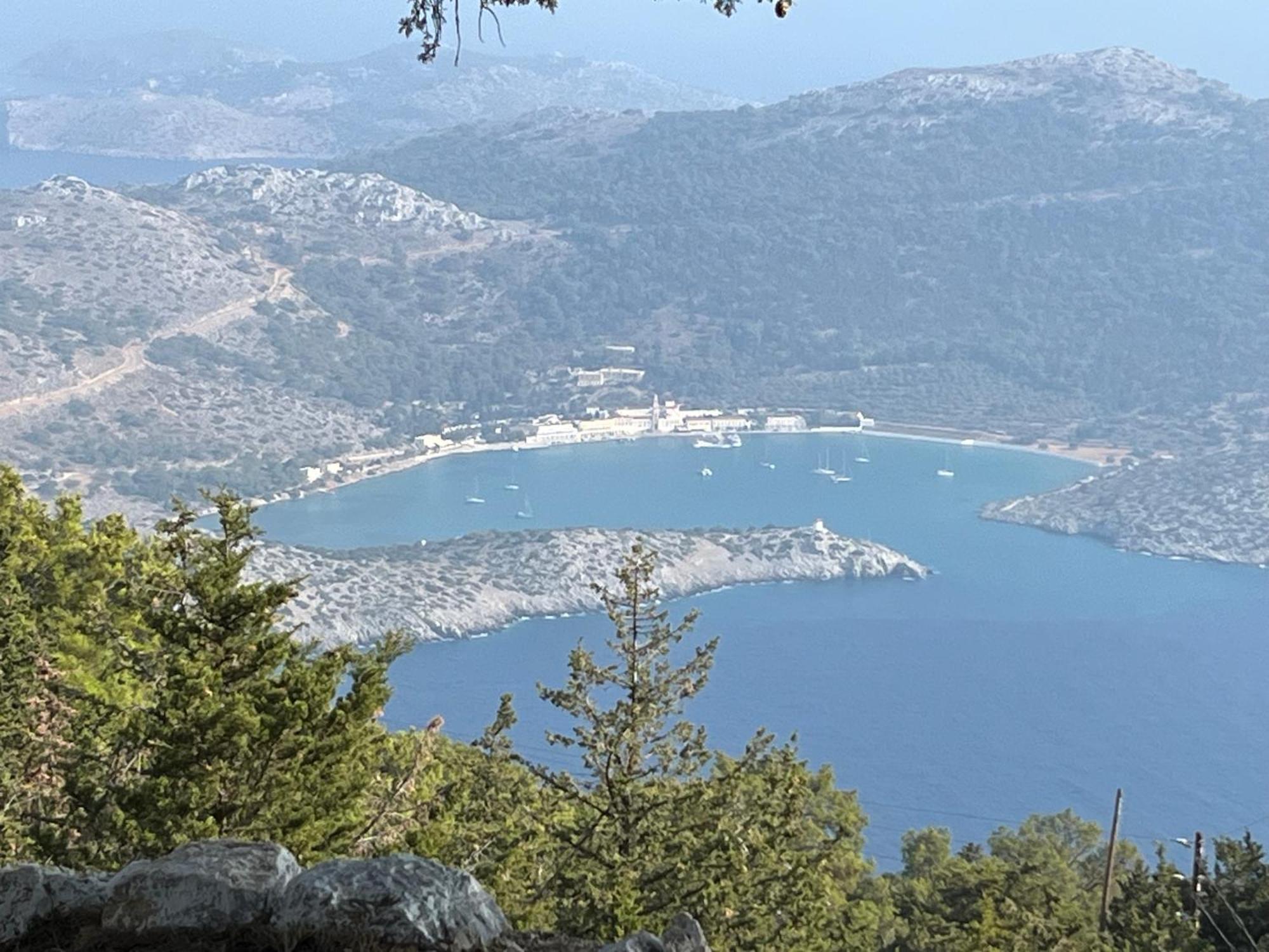 Aleminas Rooms Simi Dış mekan fotoğraf